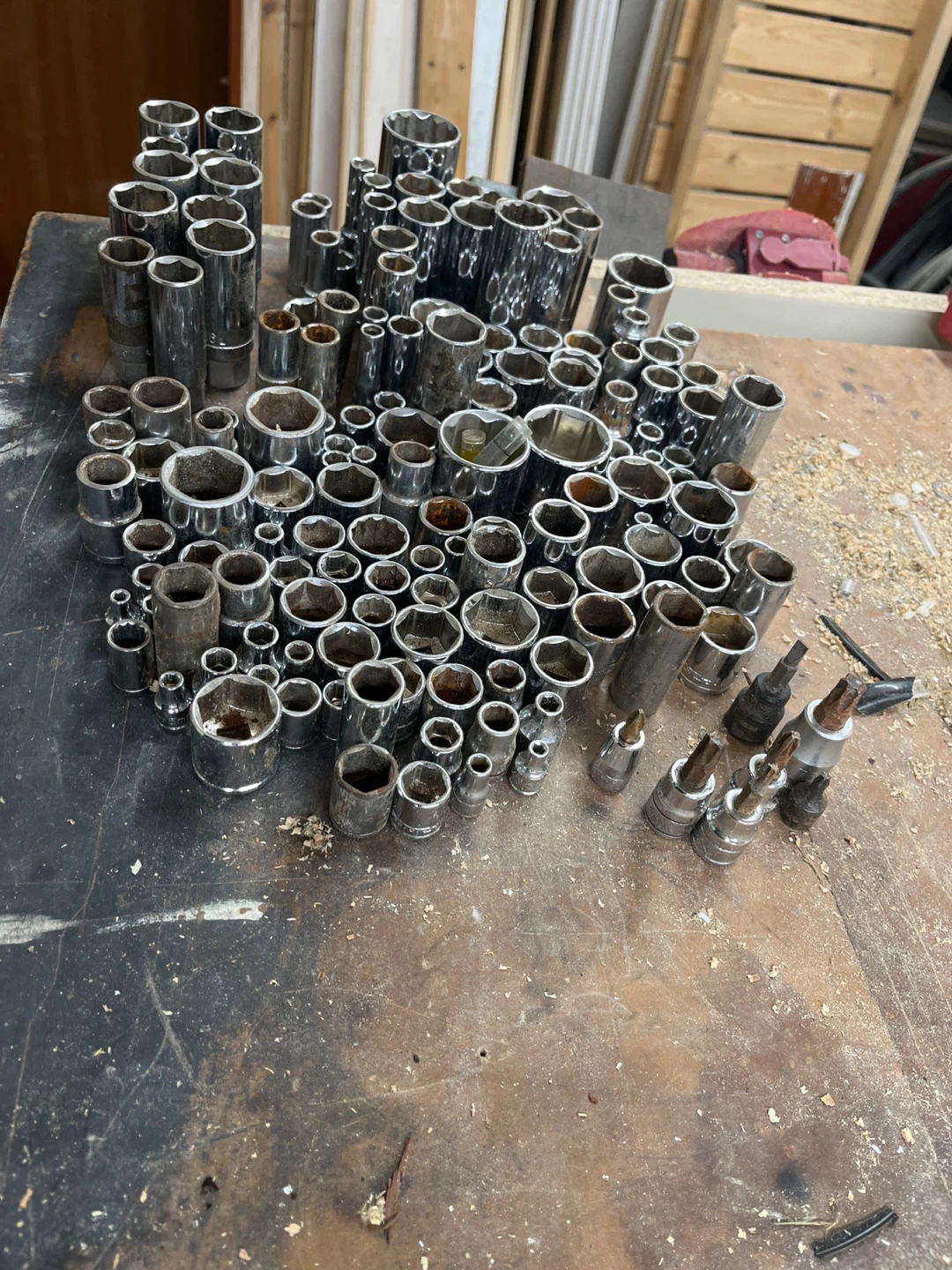 Large Lot of Assorted Sockets and Bits - photo 3