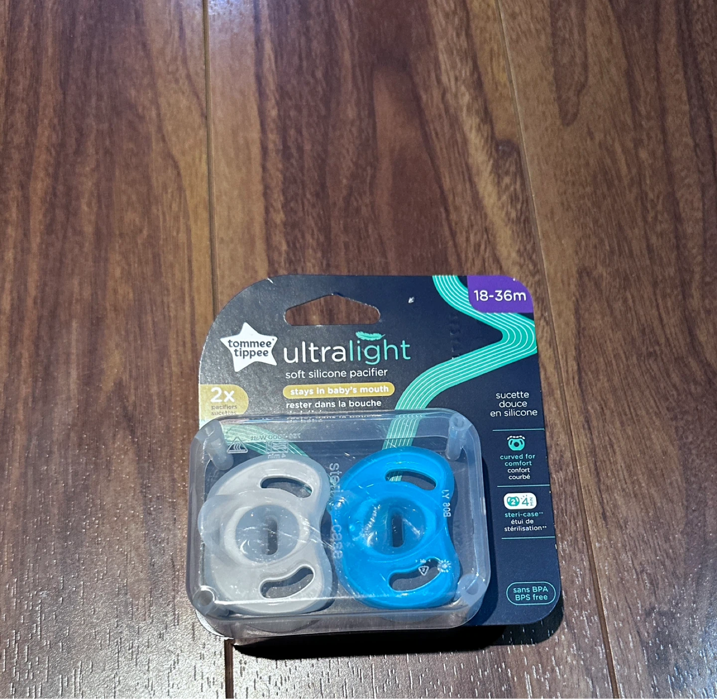 Tommee Tippee Ultralight Soft Silicone Pacifiers 18-36m