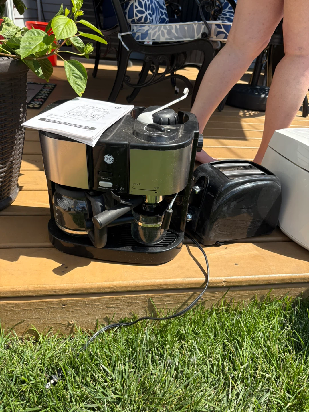 GE Coffee Station 3-in-1 Coffee Maker