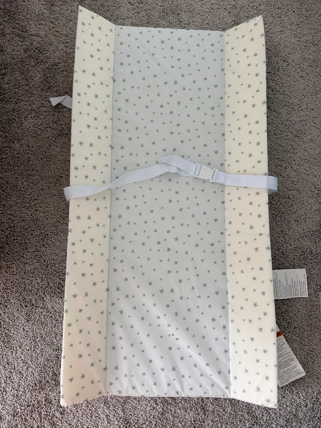Baby Changing Pad with Star Pattern