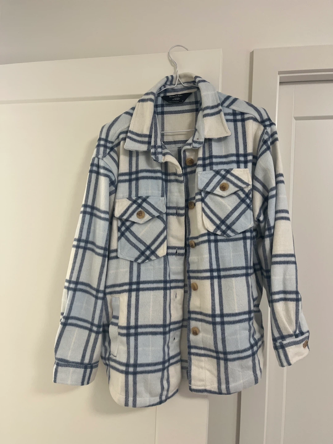 Member's Mark Women's Plaid Shacket - Size S