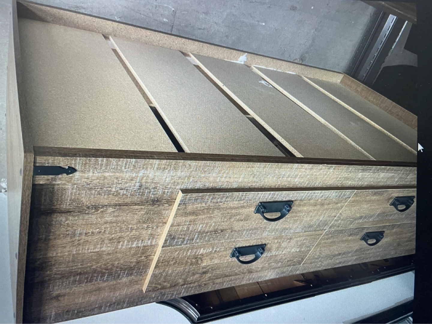 Captain's Bed Set with Drawers and Headboard Shelf - photo 3