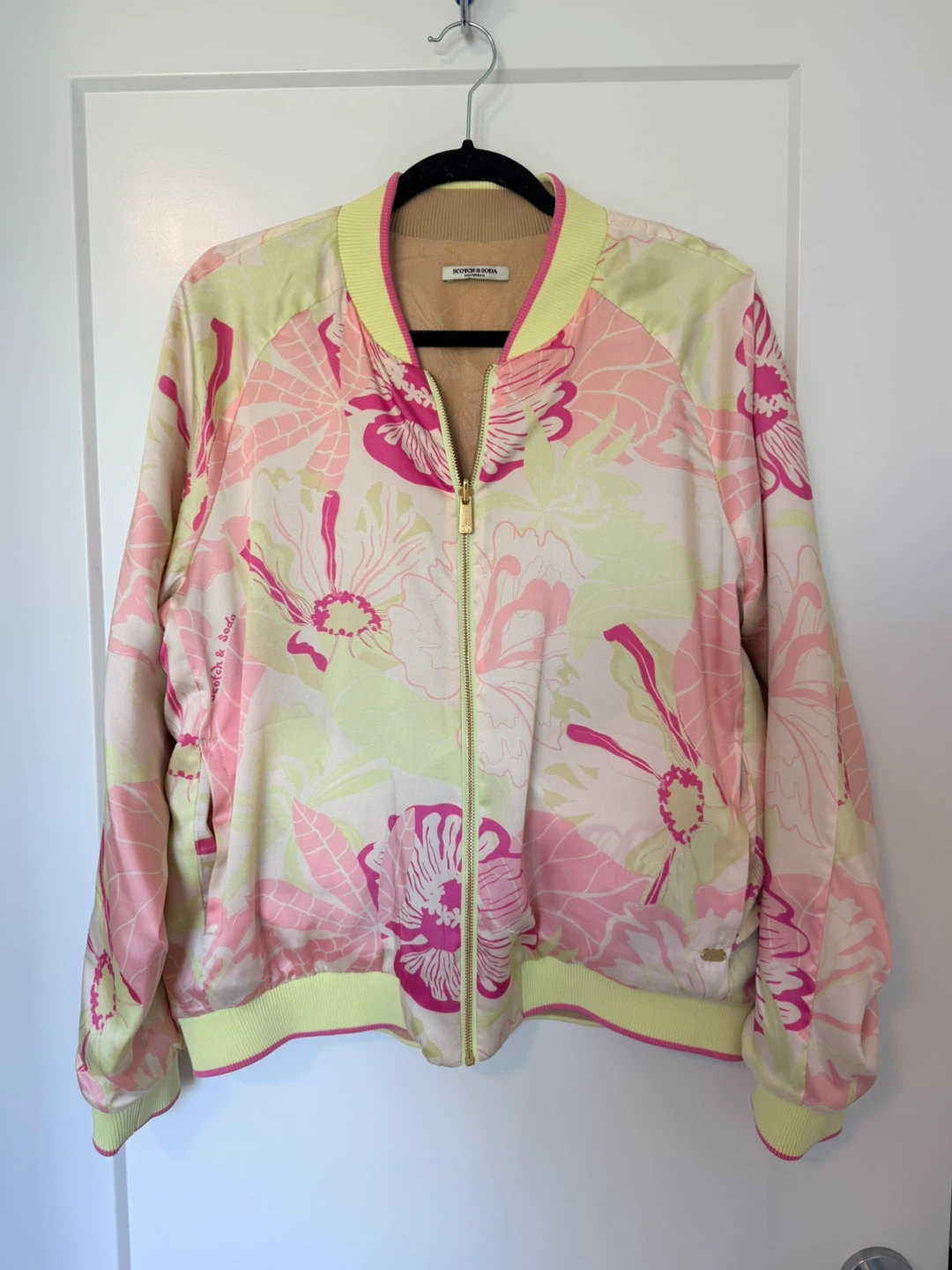 Reversible Scotch & Soda Bomber Jacket
