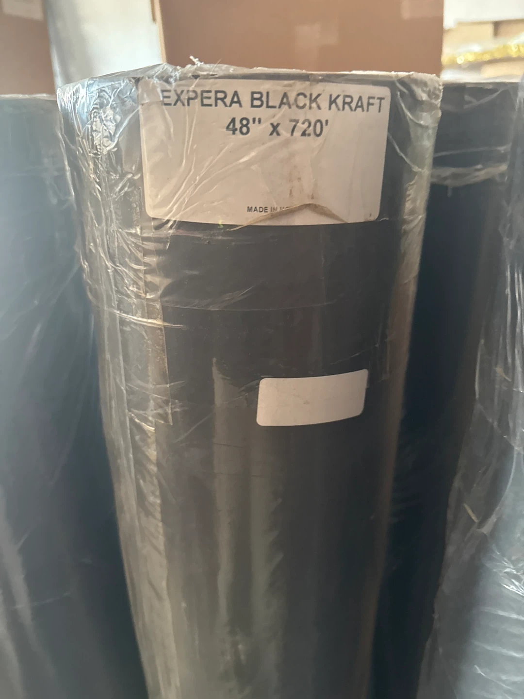 EXPERA BLACK KRAFT Paper Roll - 48" x 720'