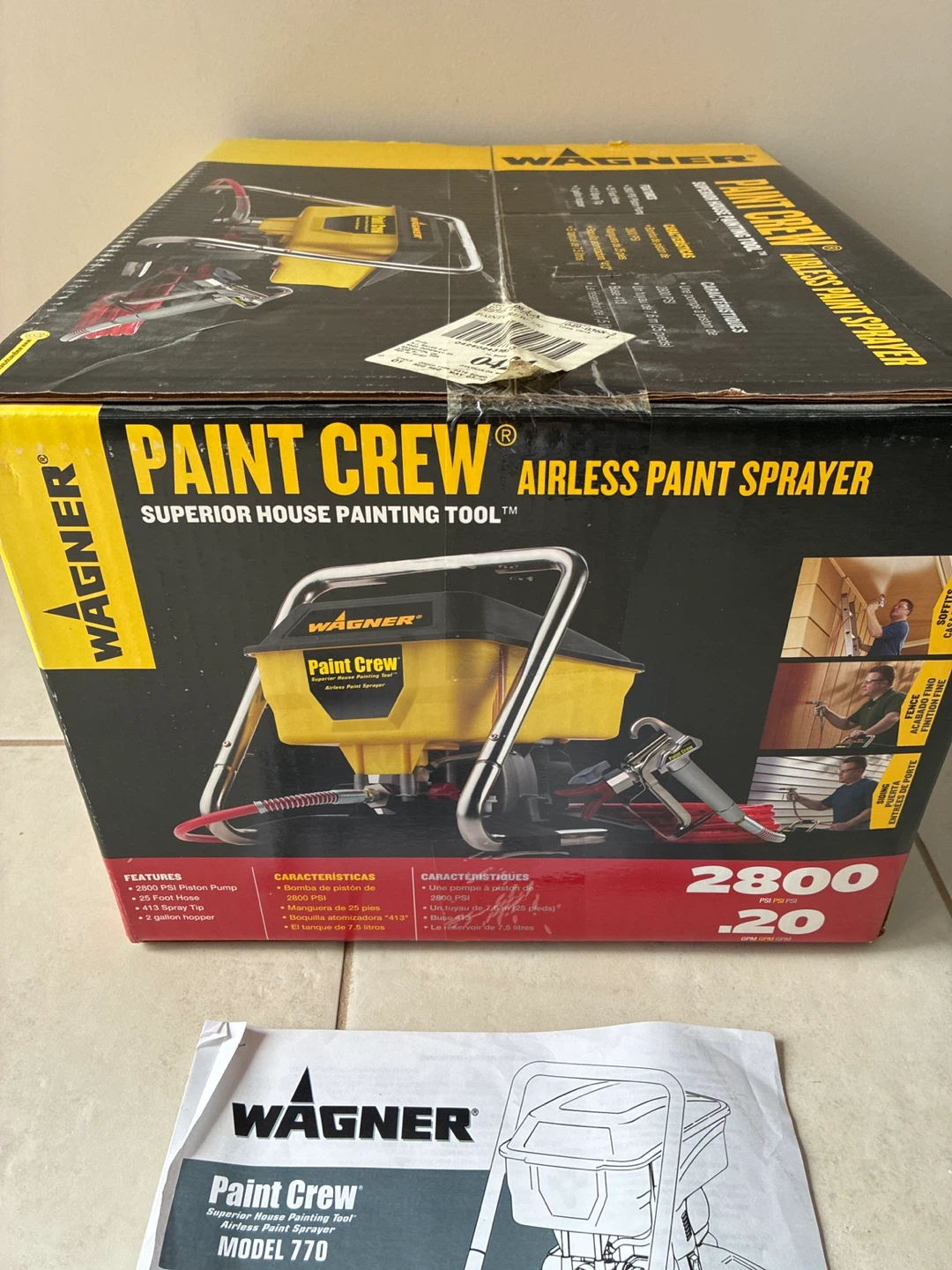 Wagner Paint Crew Airless Paint Sprayer - photo 4