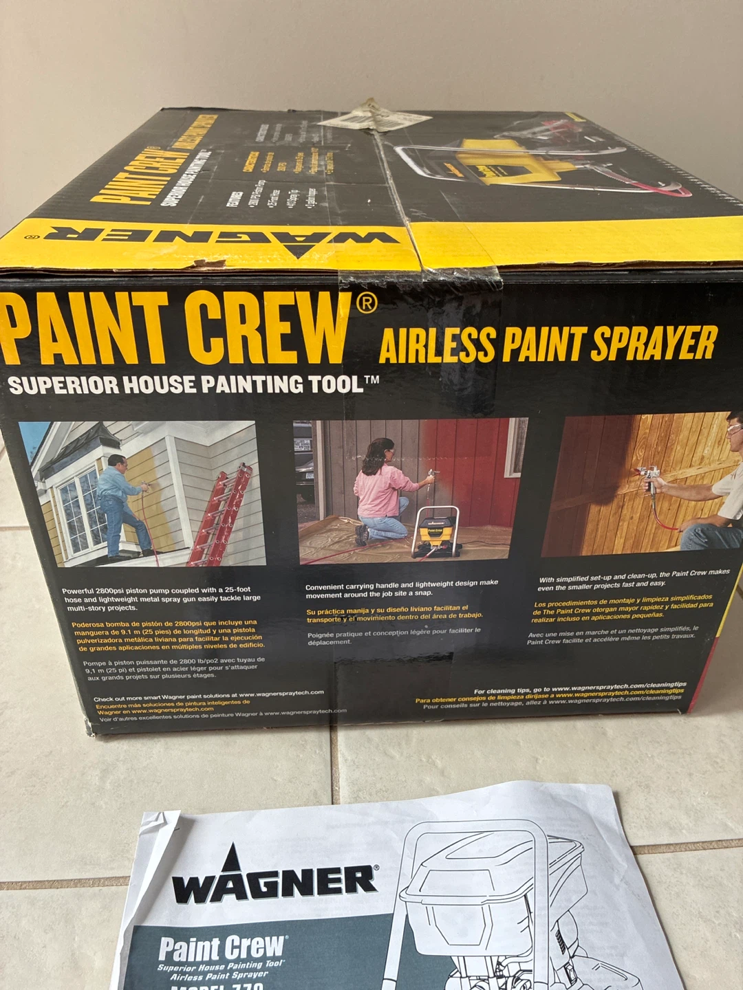 Wagner Paint Crew Airless Paint Sprayer - photo 3