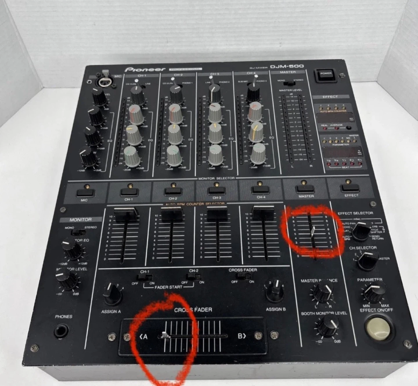 Pioneer DJM-500 Preamp/Mixer - photo 5