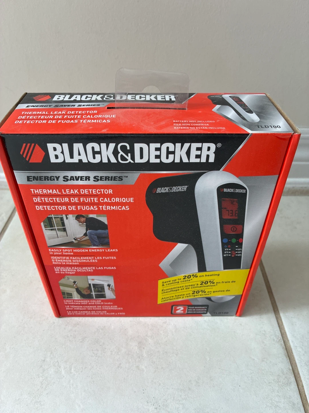 Black & Decker Thermal Leak Detector TL D100