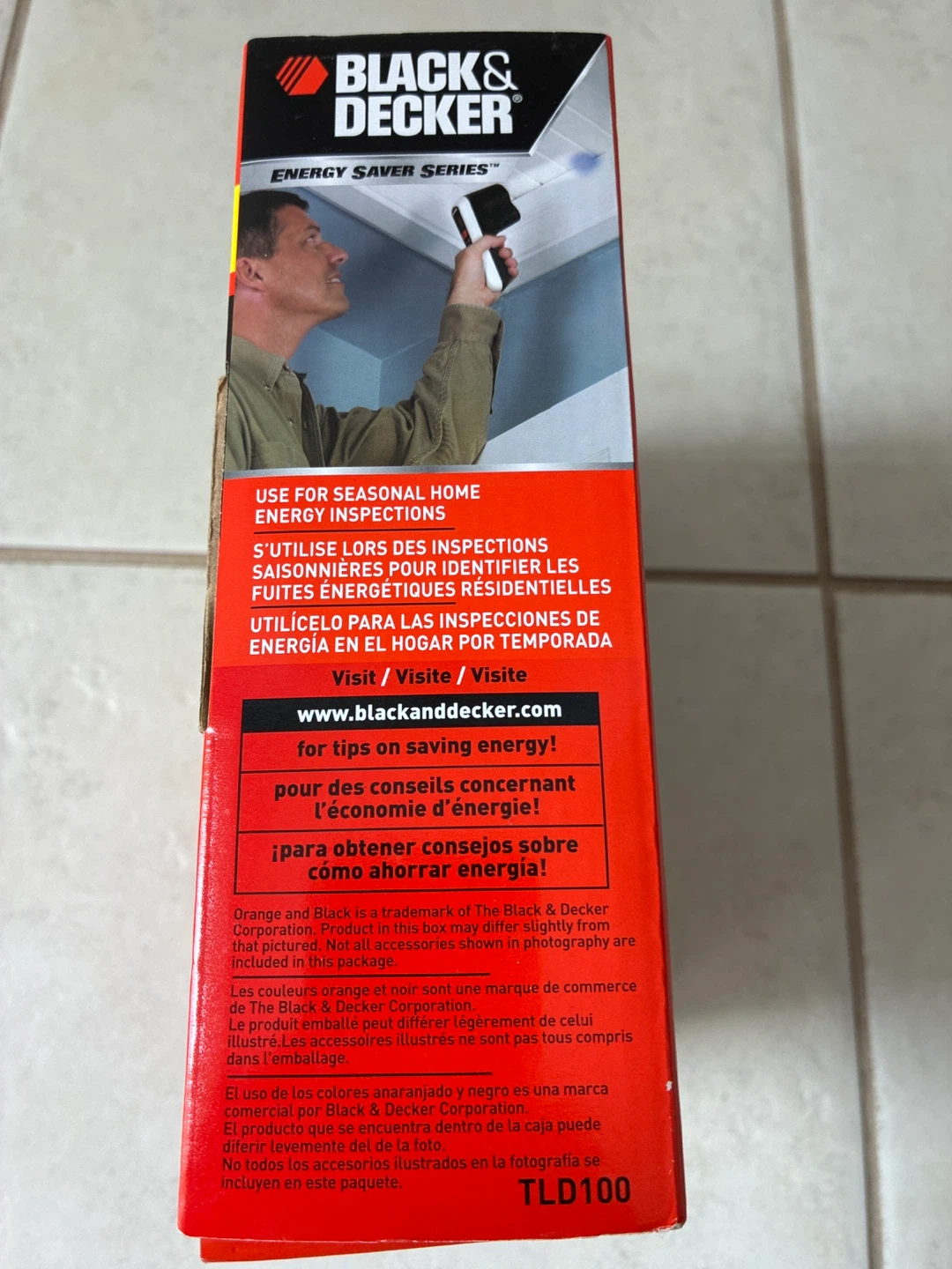 Black & Decker Thermal Leak Detector TL D100 - photo 4