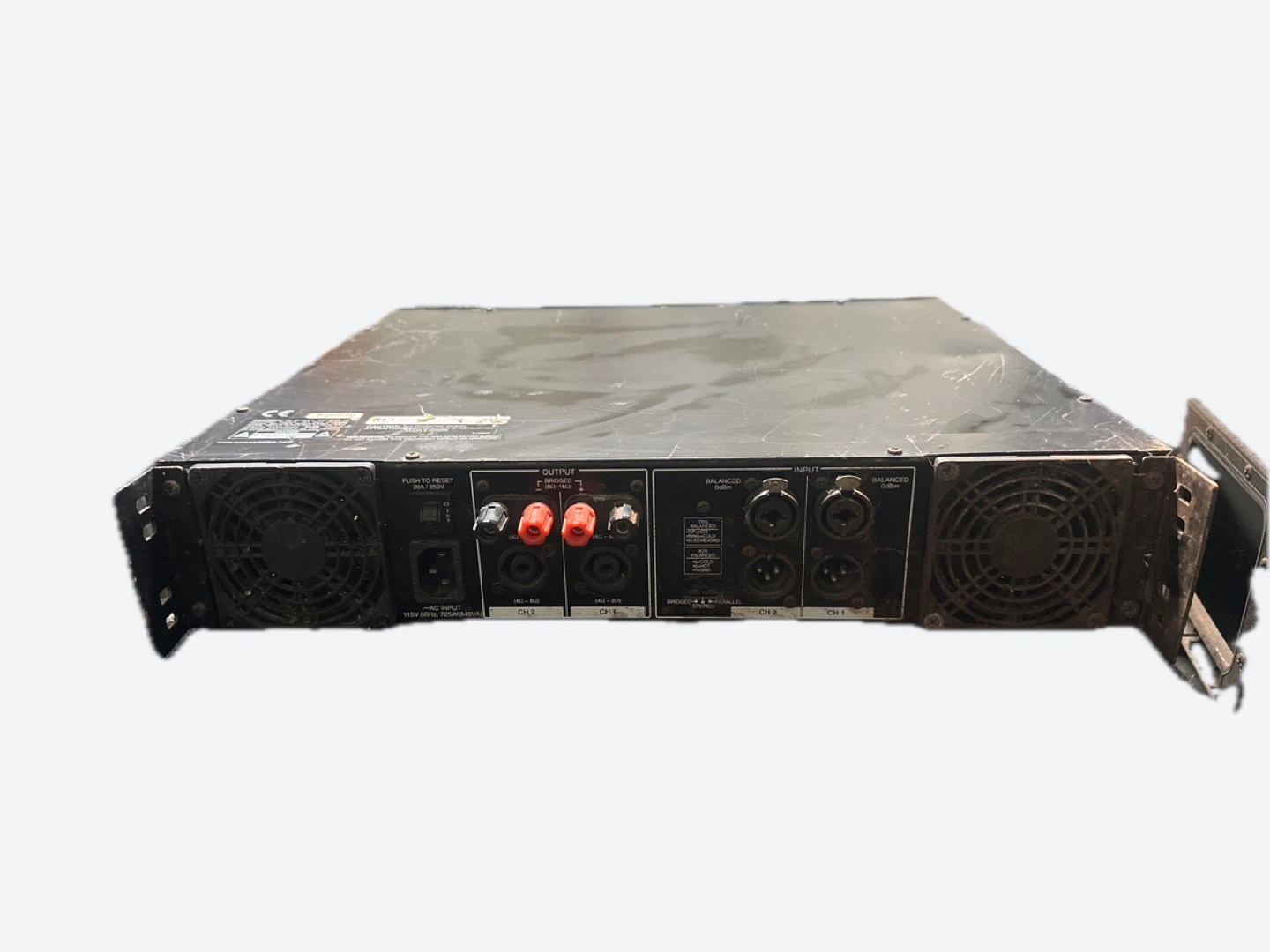 Samson S1000 Stereo Power Amplifier - photo 2