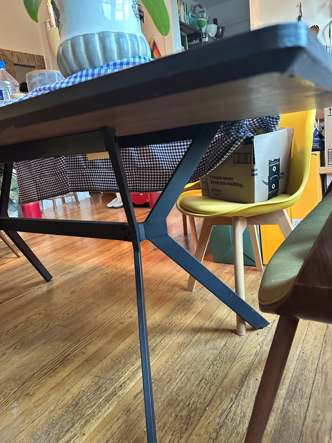Wooden Table and Chairs - photo 2
