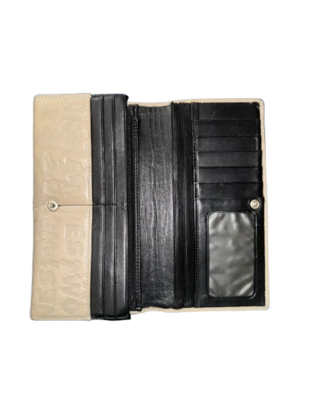 Vivienne Westwood Beige Embossed Logo Long Wallet - photo 3