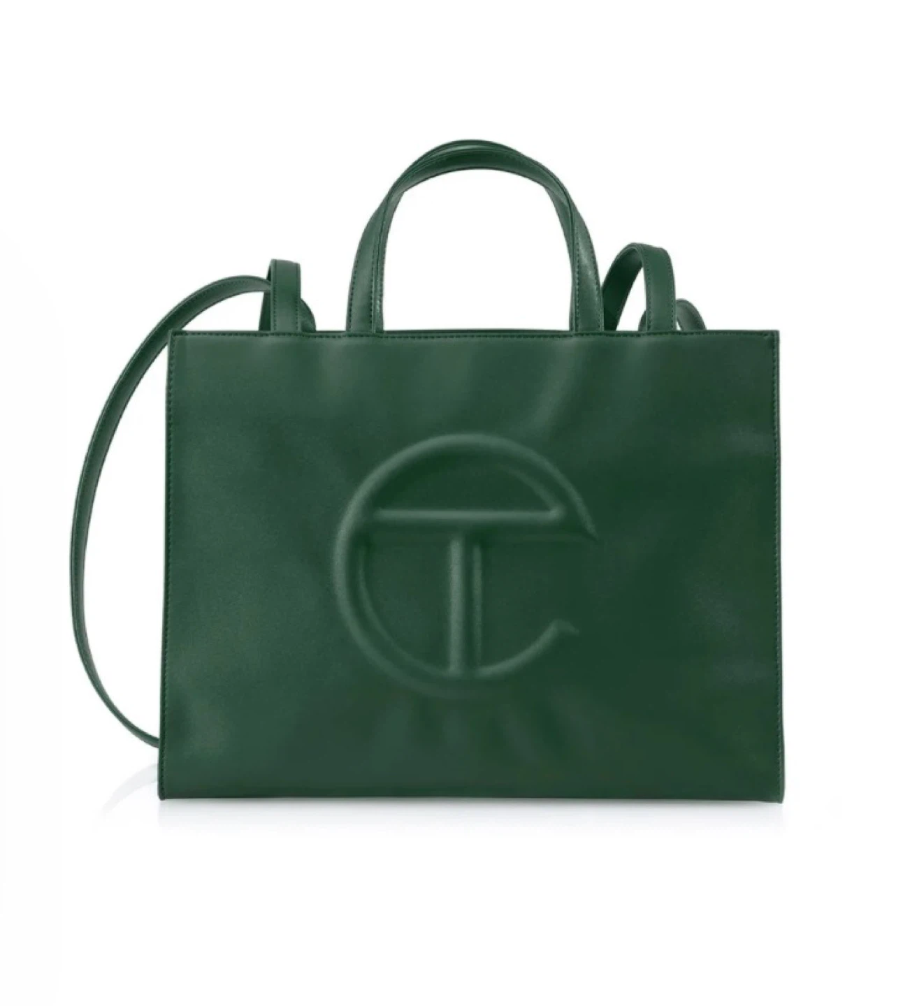 Telfar Medium Shopping Bag - Dark Olive - photo 2