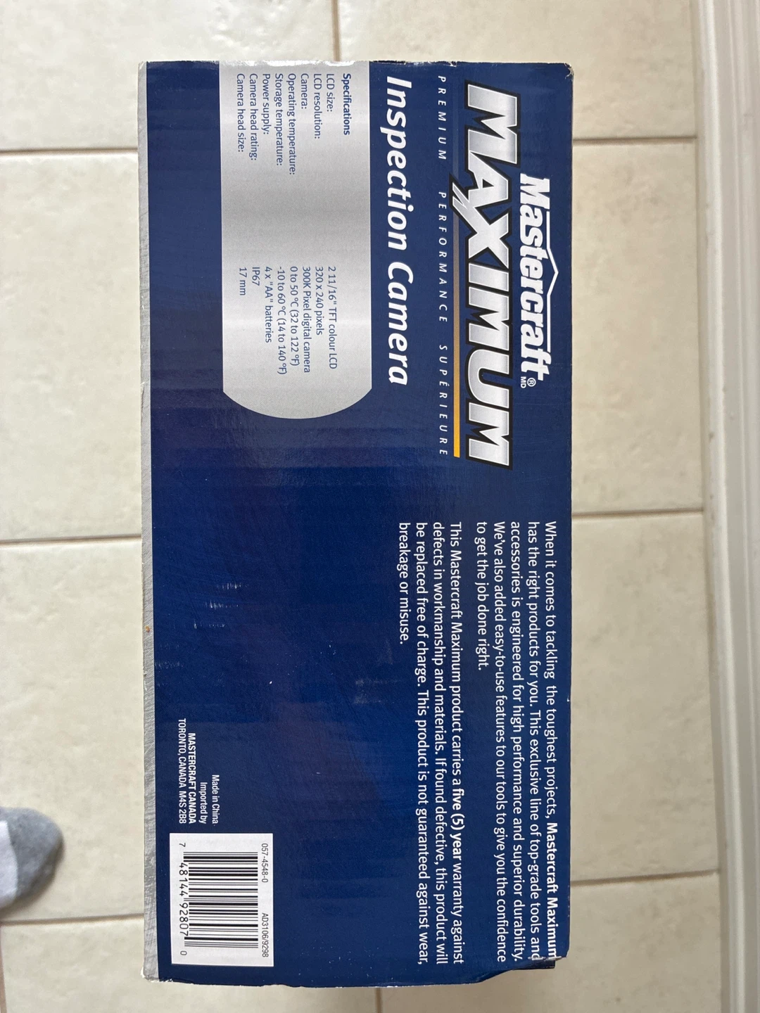 Mastercraft Maximum Inspection Camera - photo 2