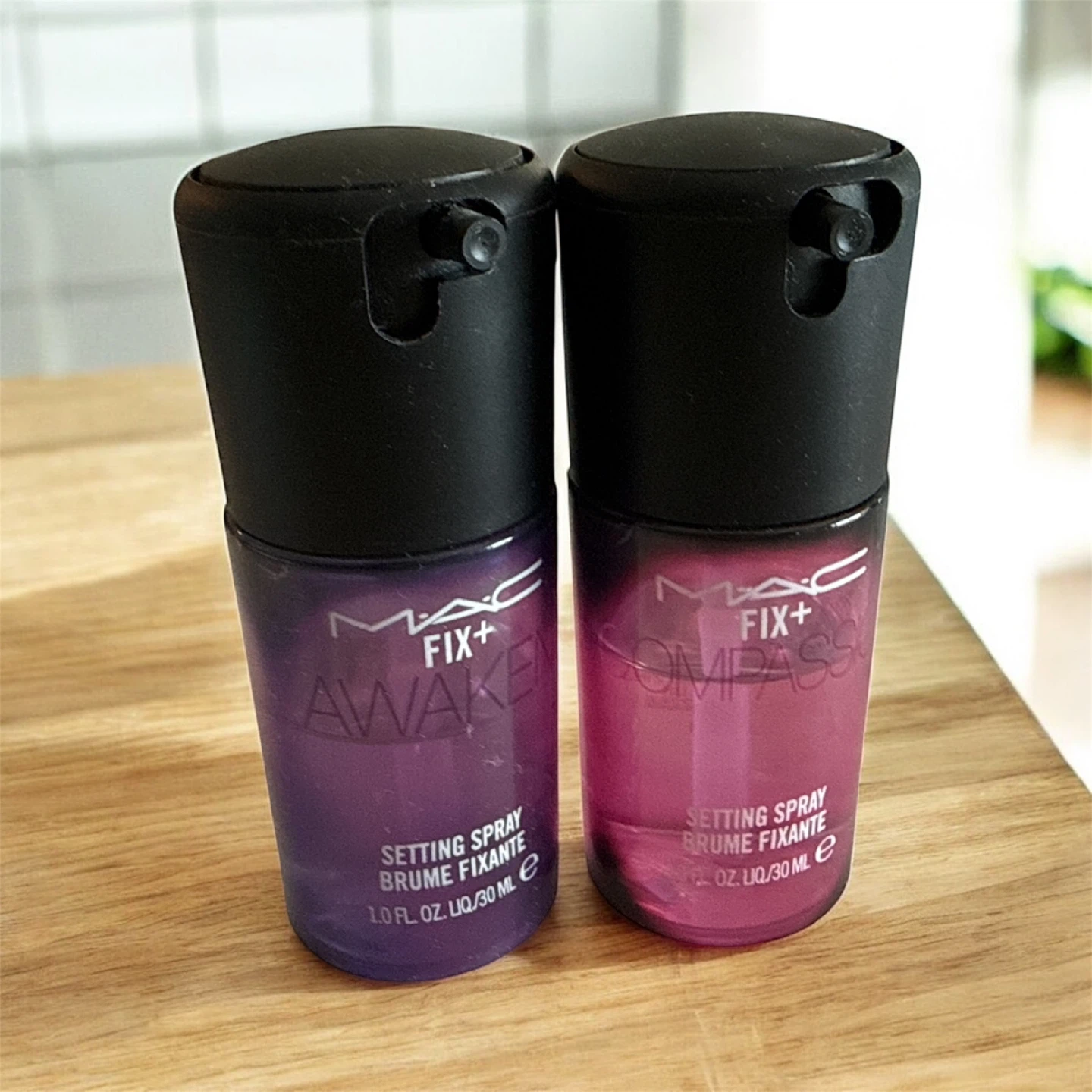 MAC Fix+ Setting Sprays - Awake & Compass (30ml each)
