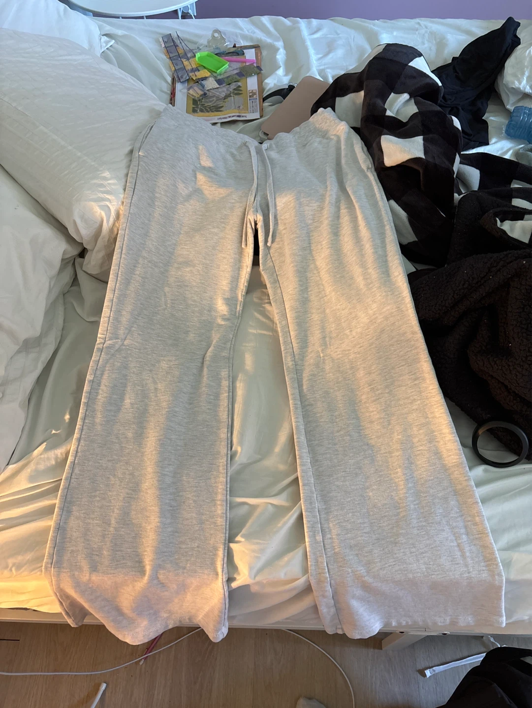 Snatch Booty Stretch Terry Pants Grey