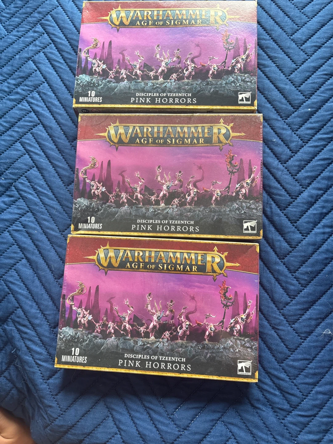 Warhammer Age of Sigmar Pink Horrors (3 Boxes)