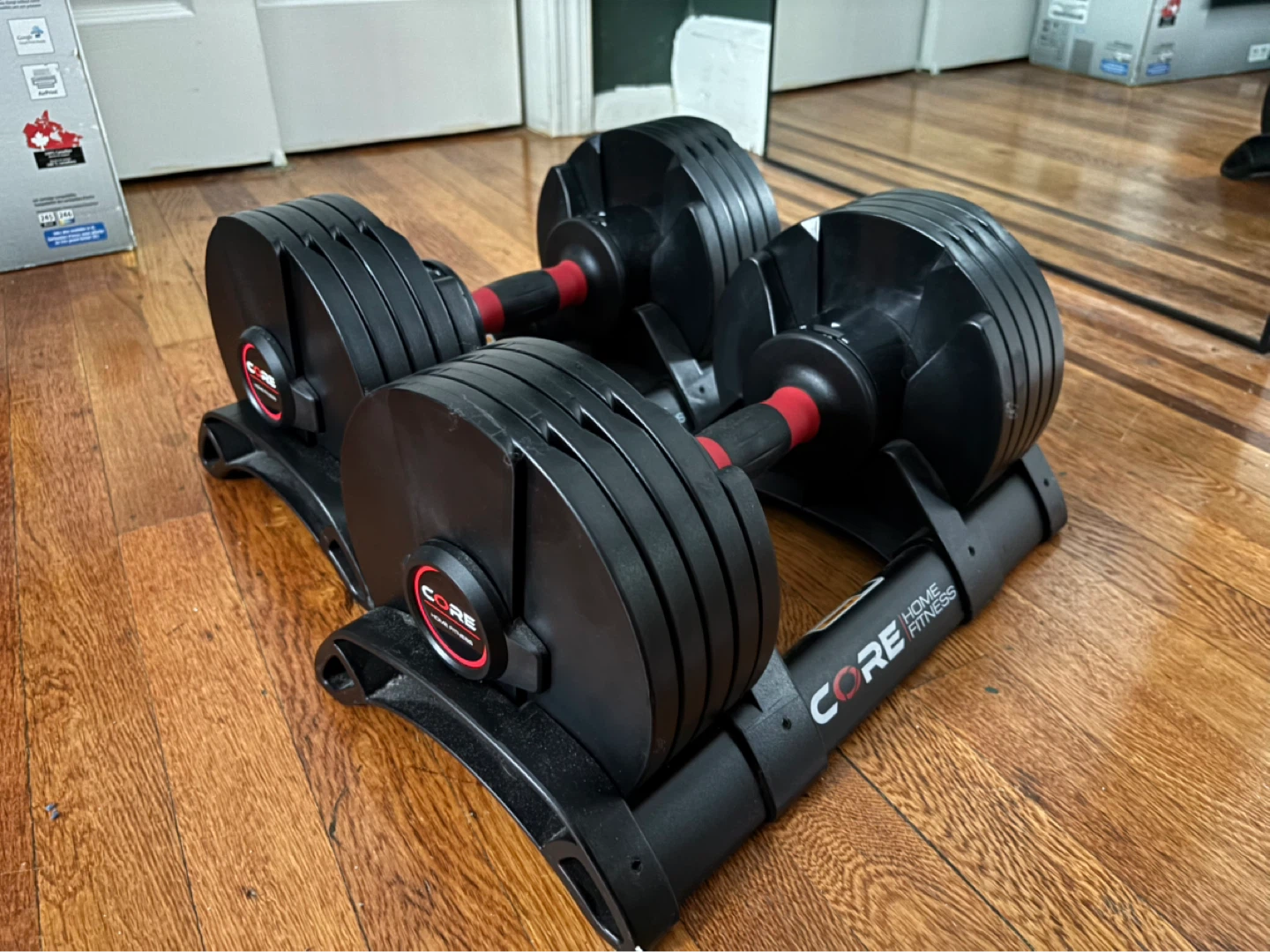 Adjustable Dumbbell Weight Set