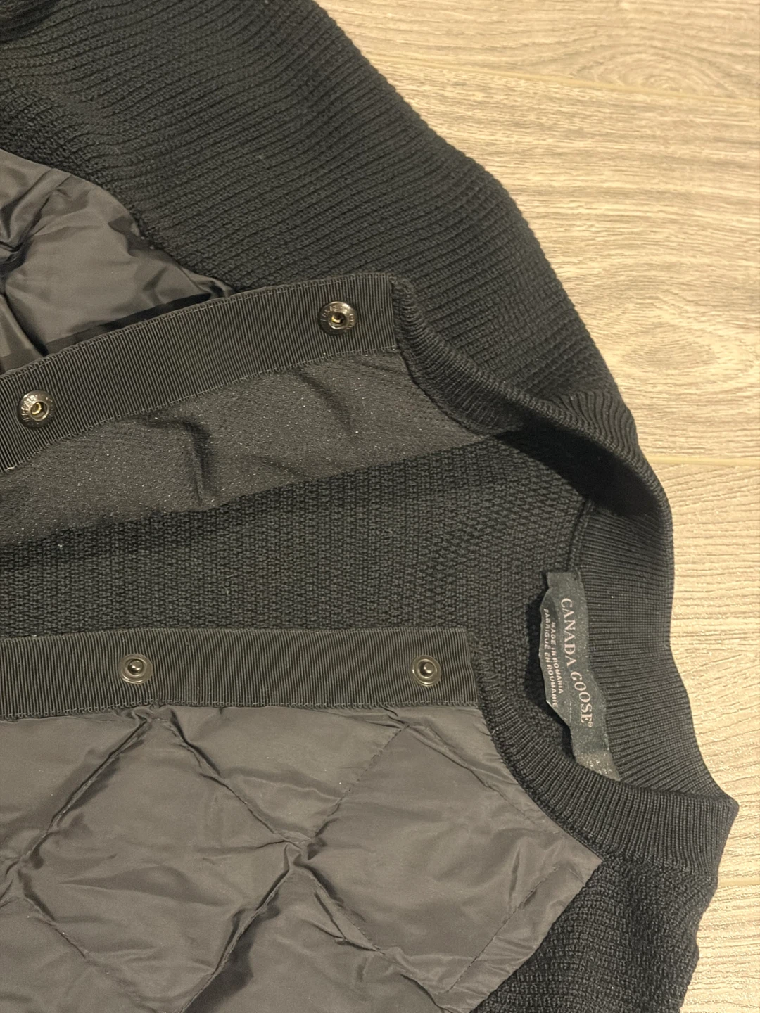 Canada Goose Quilted Bomber Cardigan - photo 4