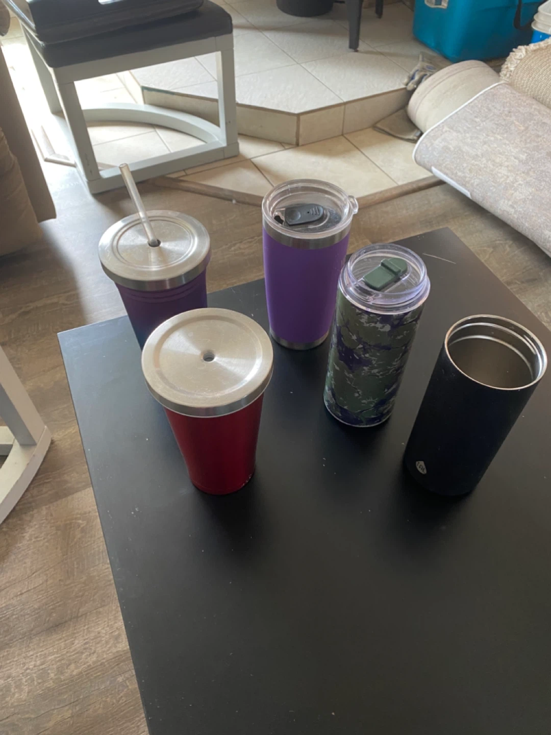 Assorted Tumblers - Red, Purple, Camo, Black
