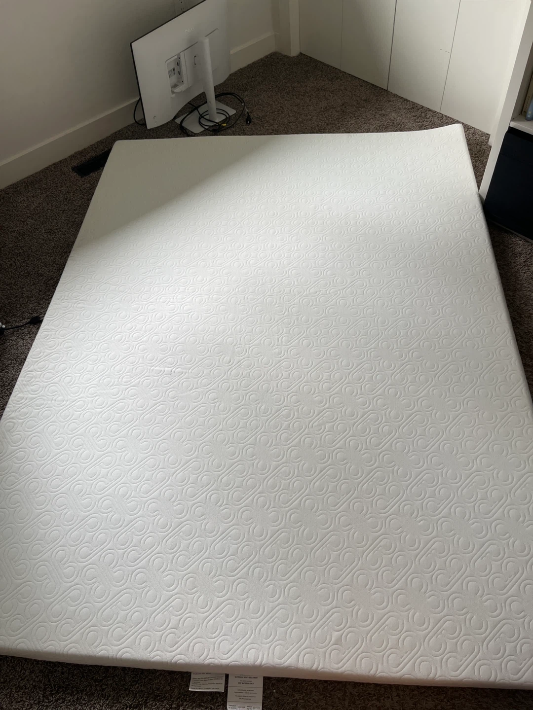 White Queen Size Mattress Pad