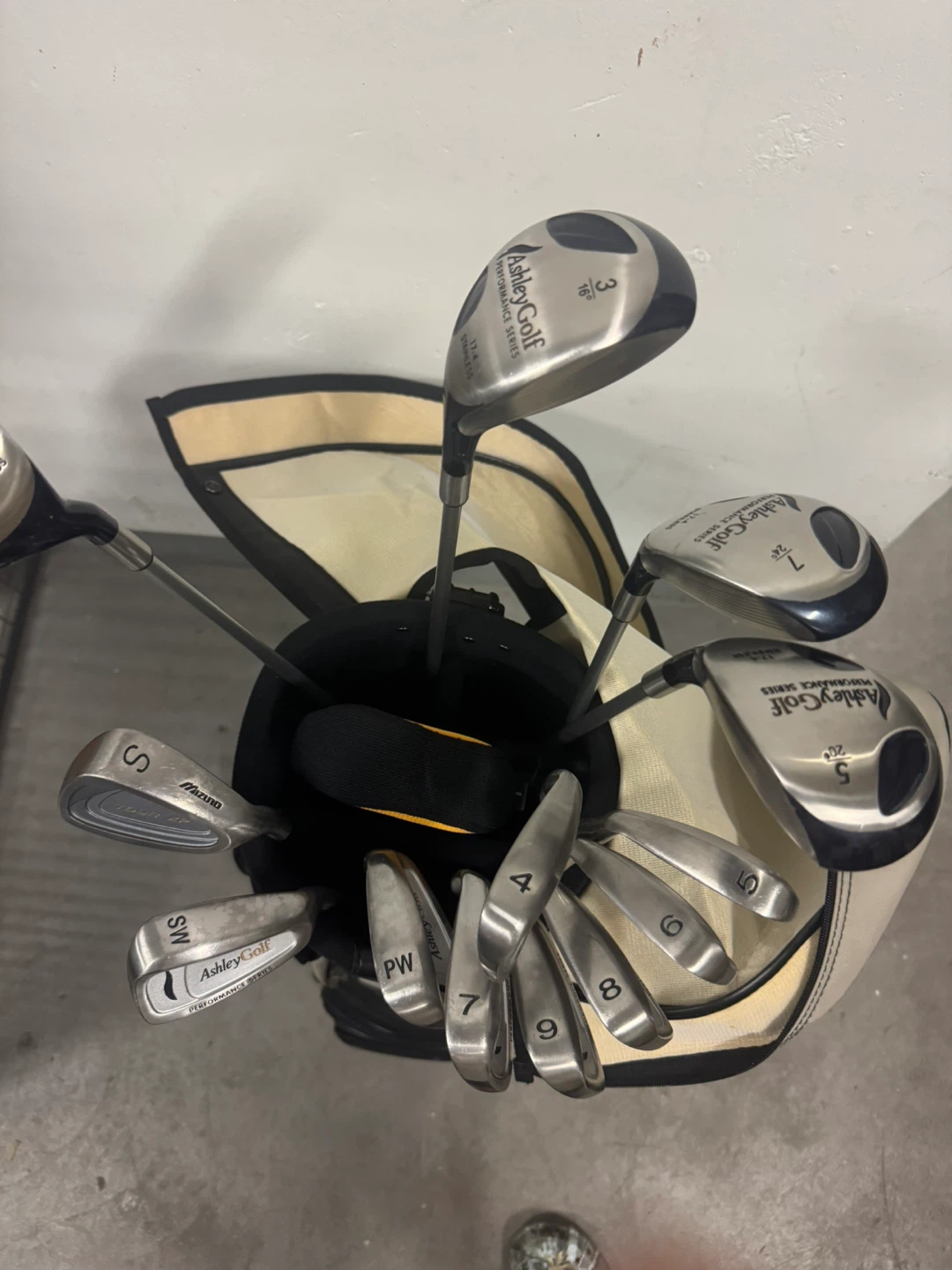 Ashley Golf Full Set of Golf Clubs with Bag and Headcovers - photo 4