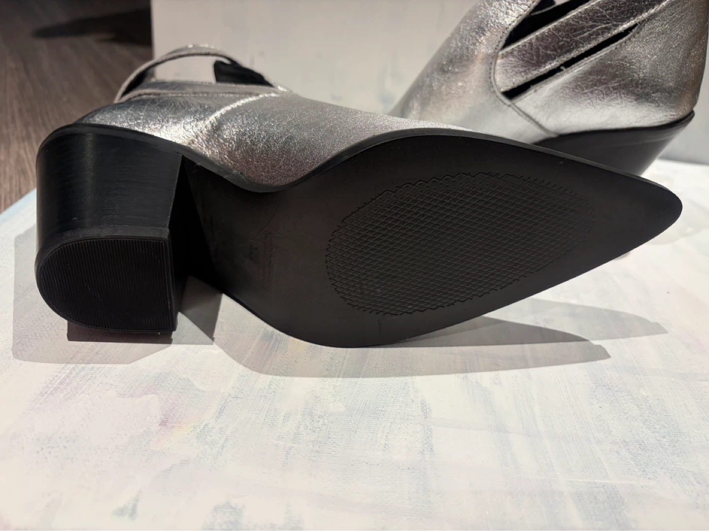 L’intervalle Silver Western Ankle Boots - photo 4