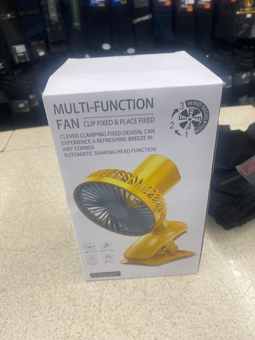 Multi-Function Clip Fan