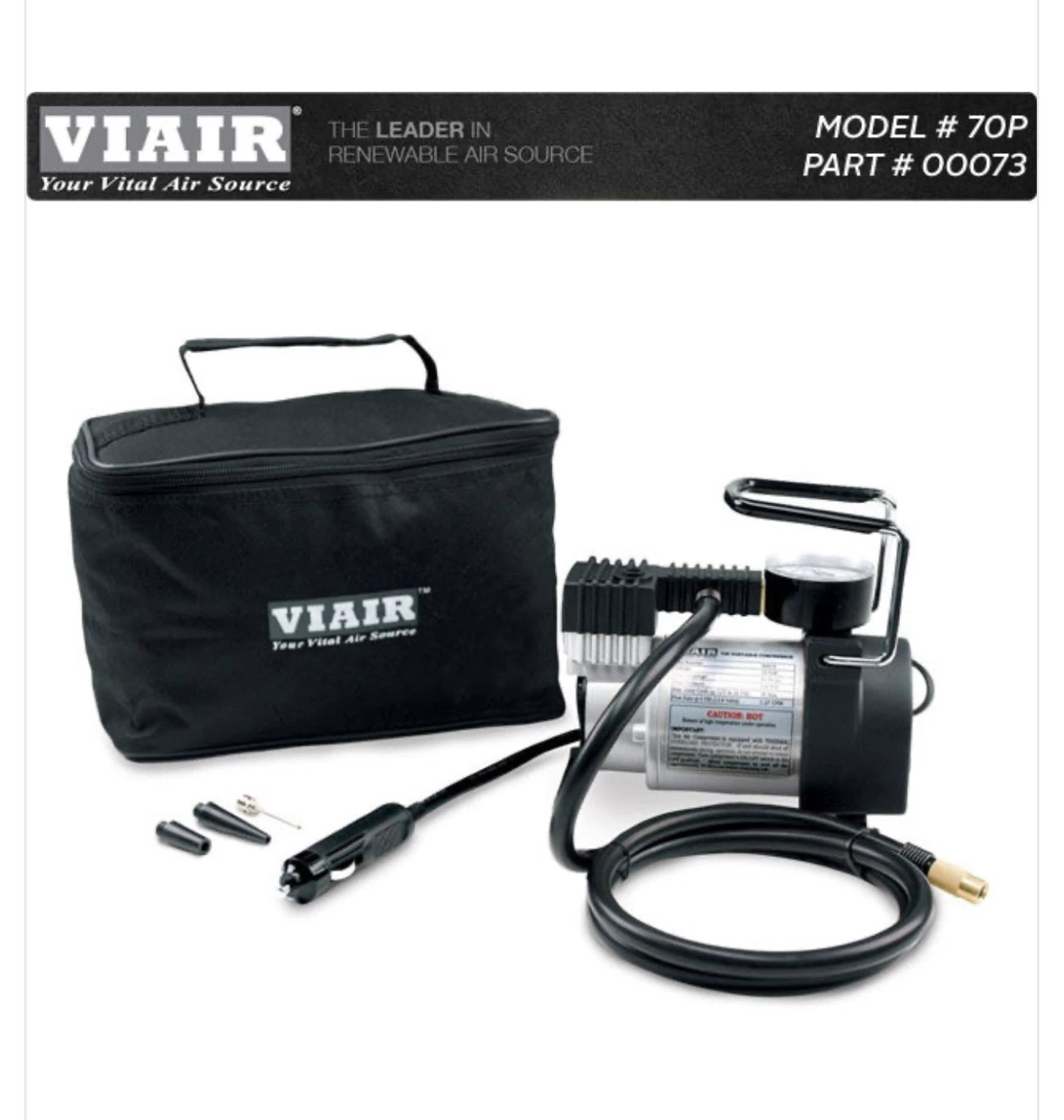 VIAIR 70P Portable Air Compressor - photo 2