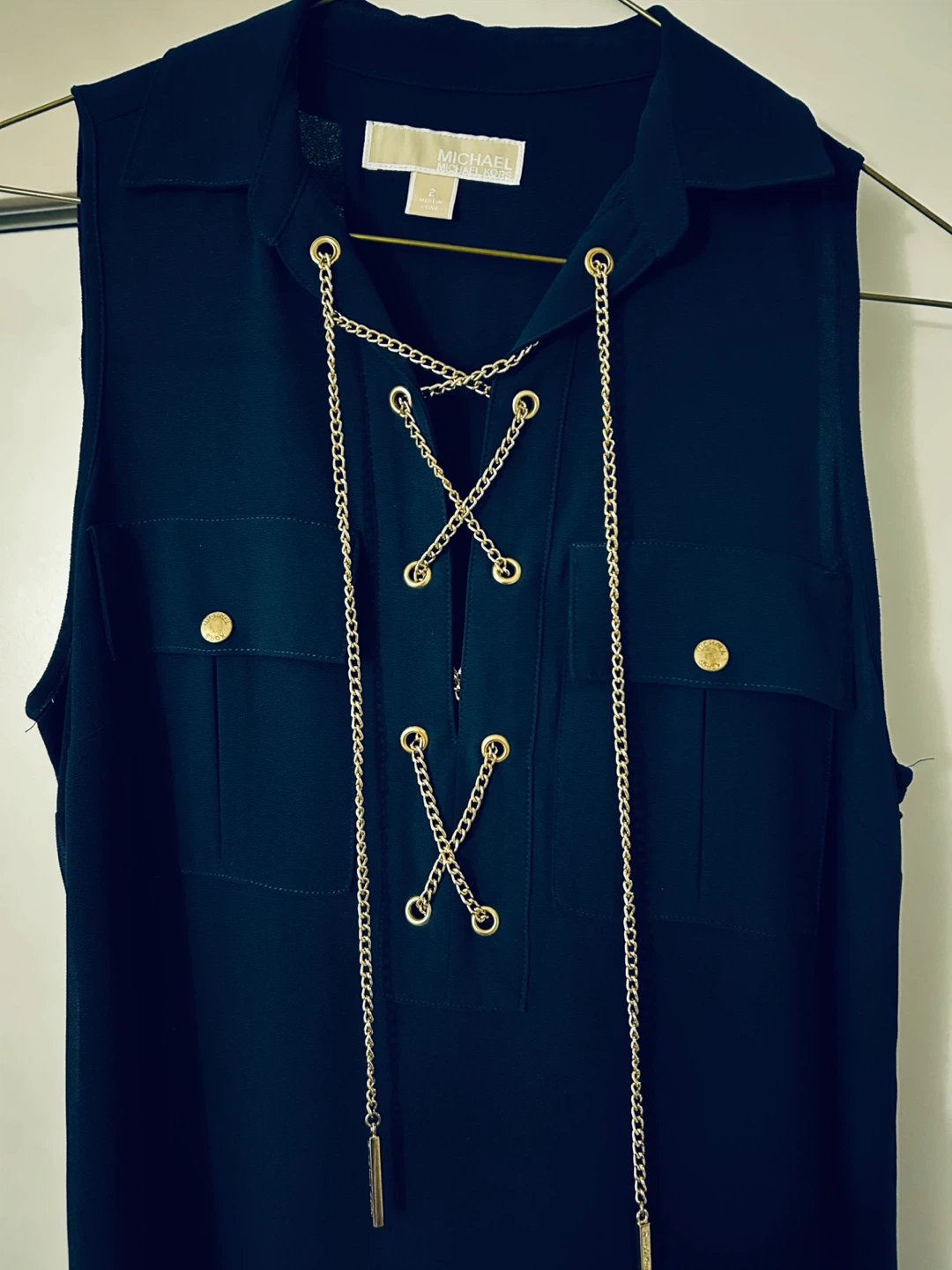 MICHAEL KORS Navy Maxi Dress - photo 2