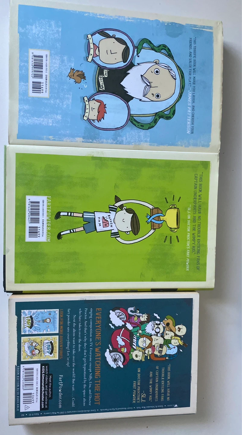 Doctor Proctor's Fart Powder Book Set - photo 3