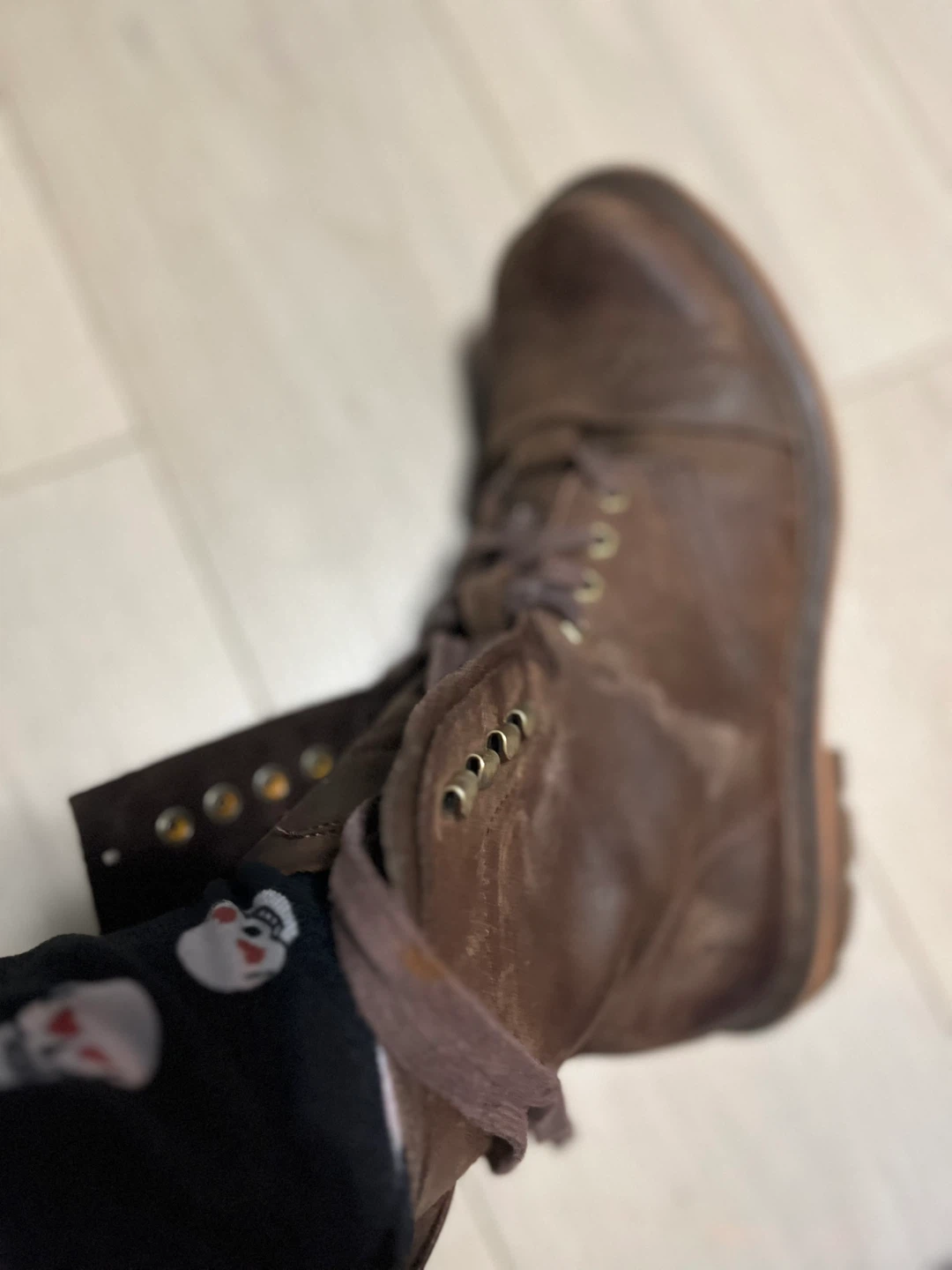 Dr. Martens Brown Leather Lace-Up Boots - photo 3