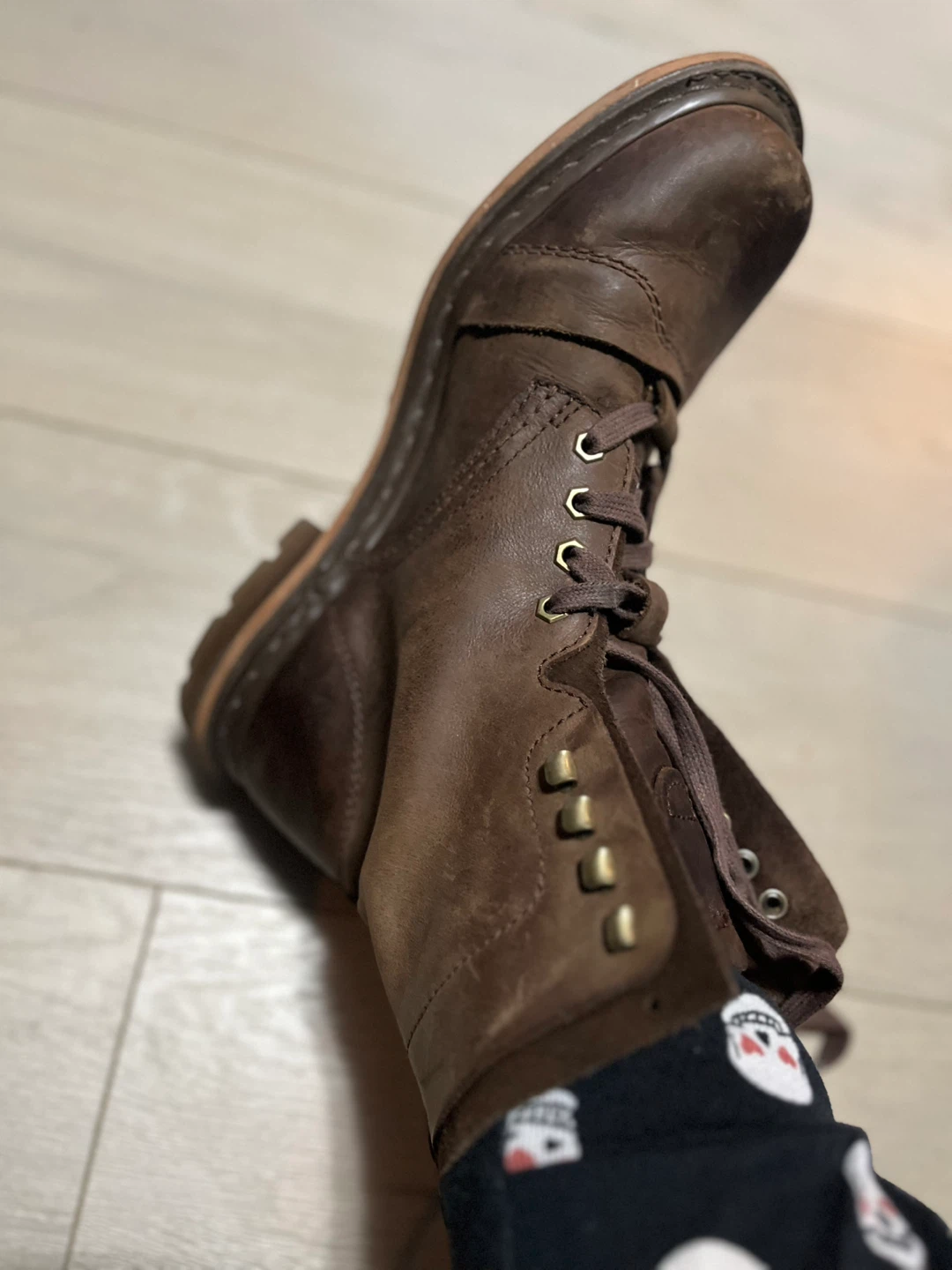 Dr. Martens Brown Leather Lace-Up Boots - photo 2