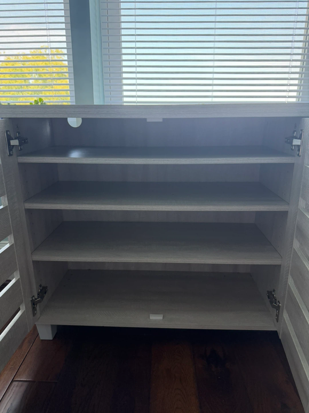 3-Door Shoe Cabinet with Shelving - photo 2