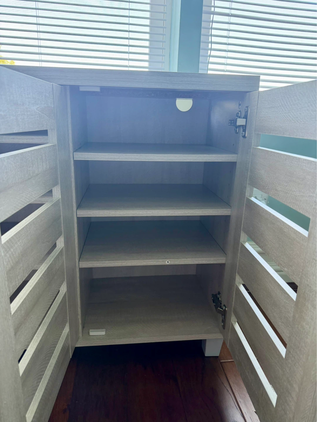 3-Door Shoe Cabinet with Shelving - photo 3