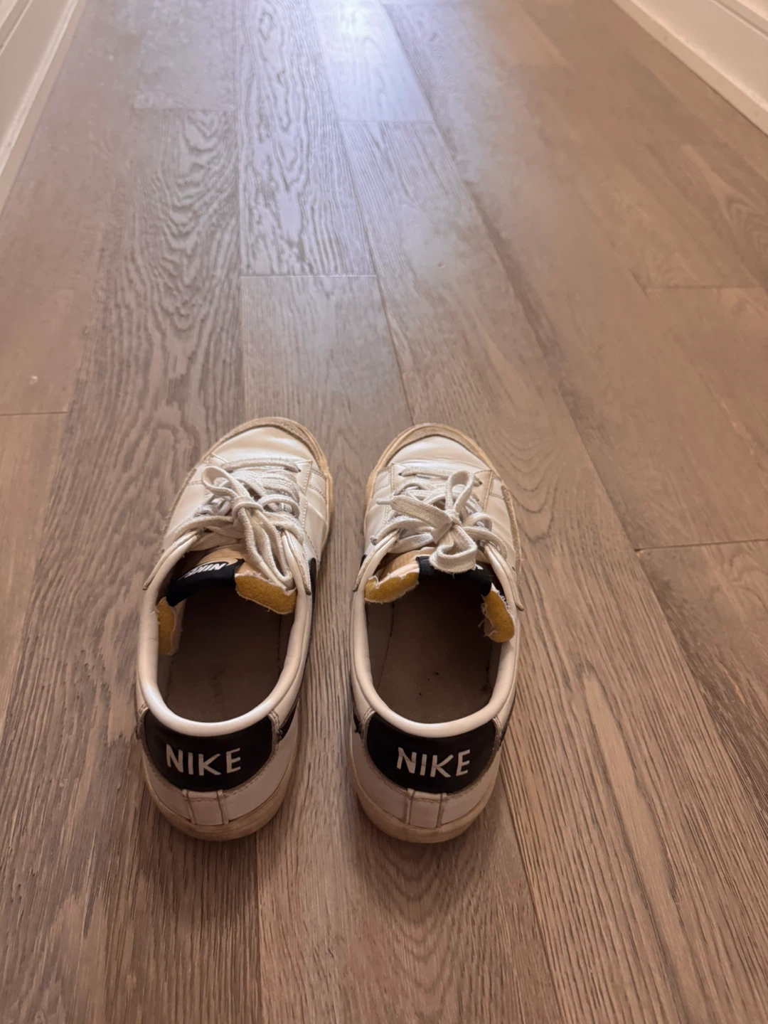 Nike Blazer Low Shoes White Black - photo 2