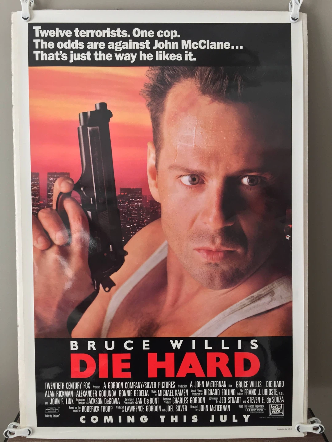 Die Hard (1988) Original Movie Poster