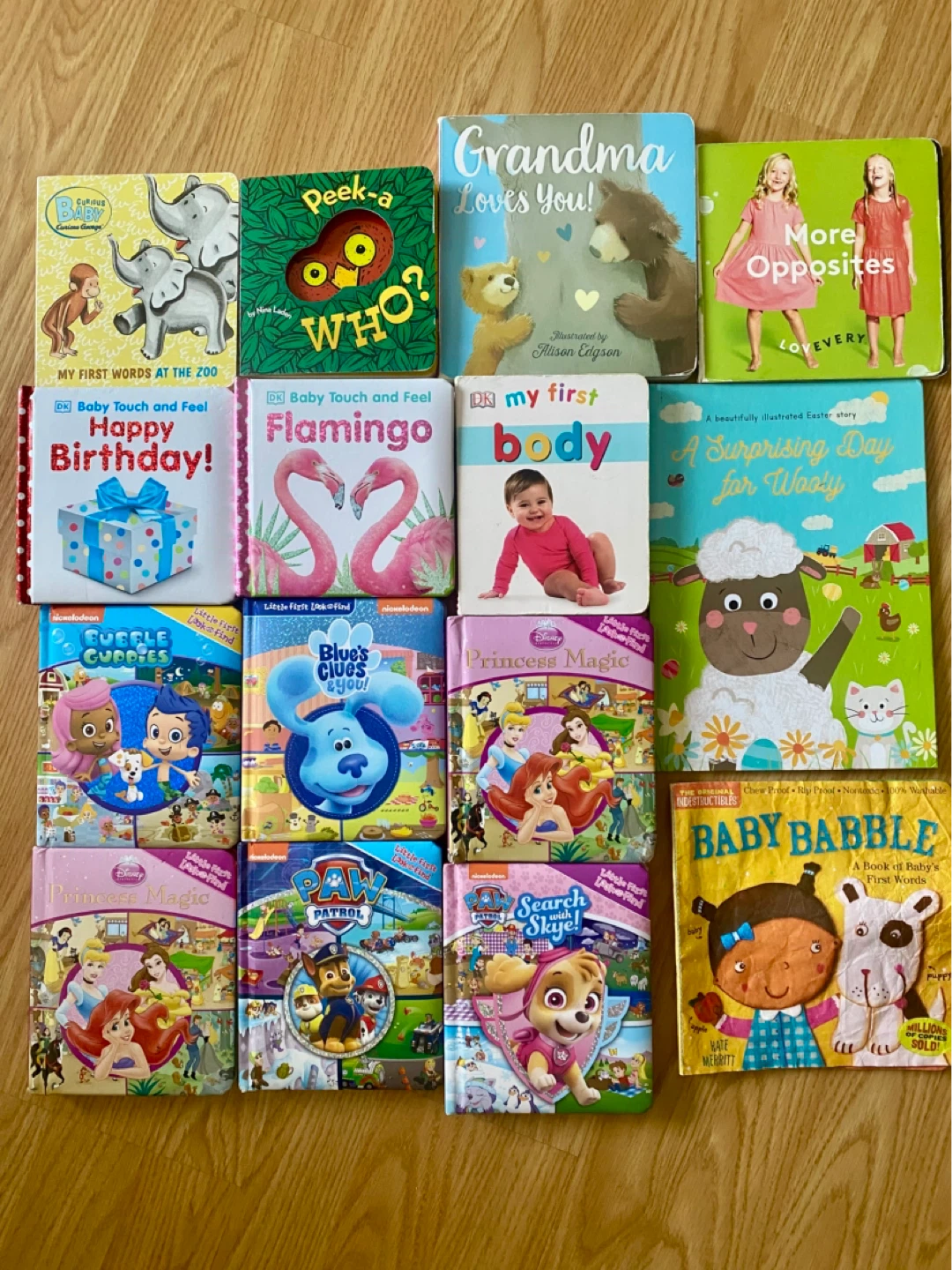 Assorted Children's look&find Board Books