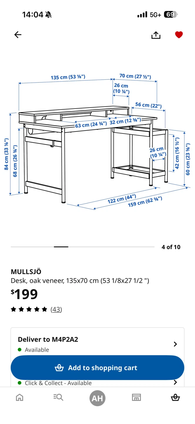 IKEA MULLSJÖ Desk - photo 2