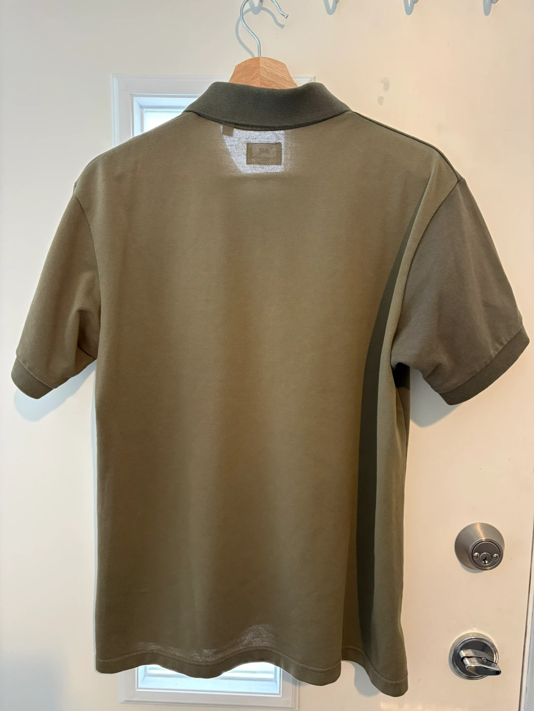 UNIQLO Engineered Garments Polo Shirt - Olive Green, Size M - photo 3