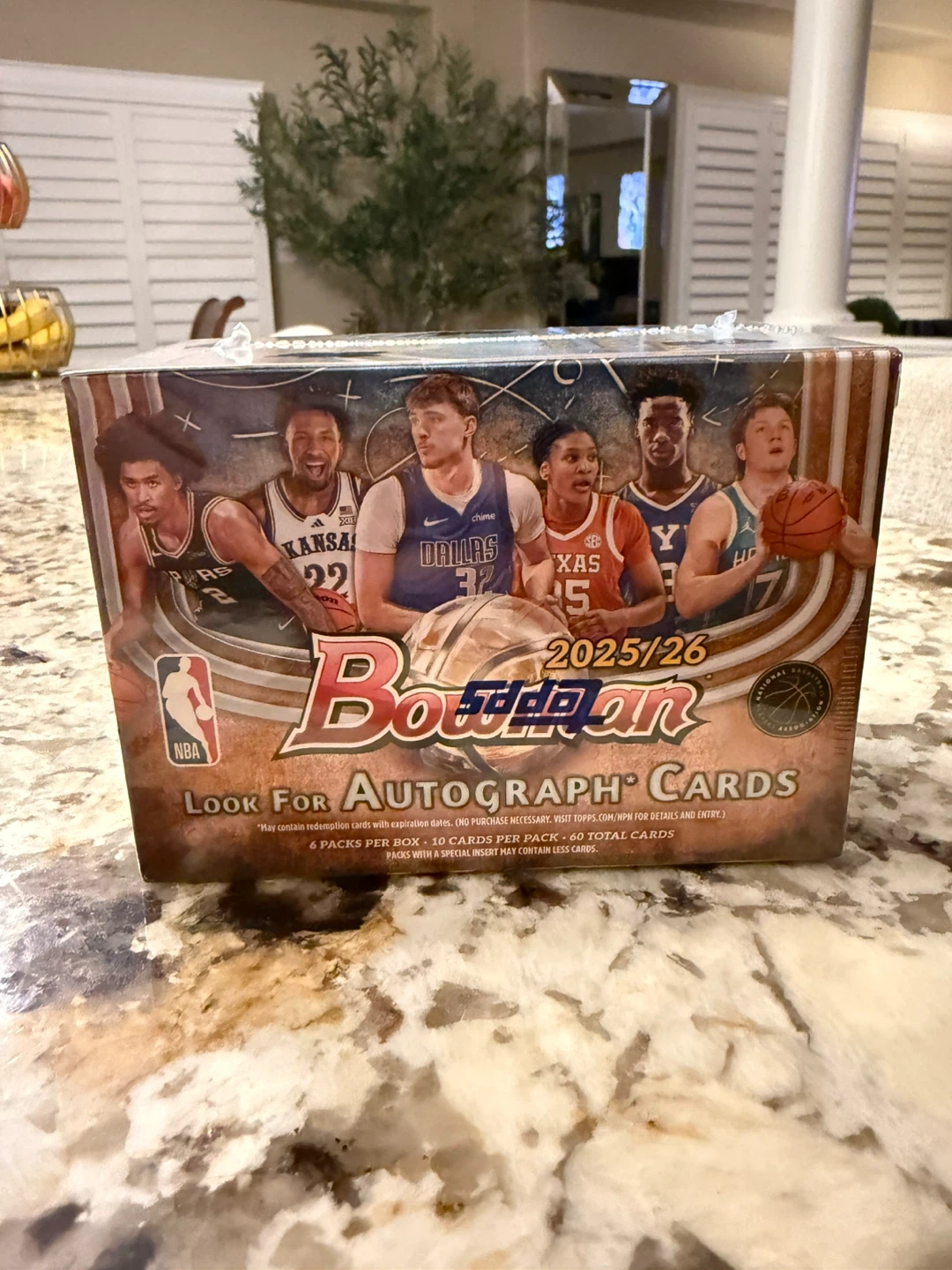 2025/26 Bowman Basketball Trading Cards Box - photo 3
