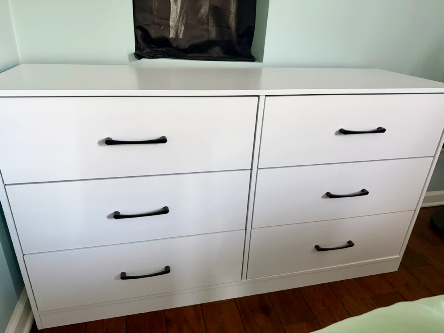 (2) White Night Stands Set and Dresser - photo 3