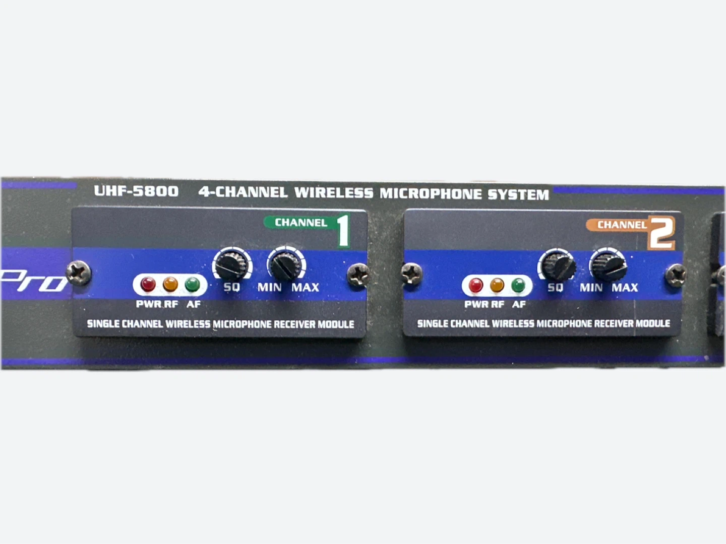 UHF-5800 4channel wireless microphone System - photo 3