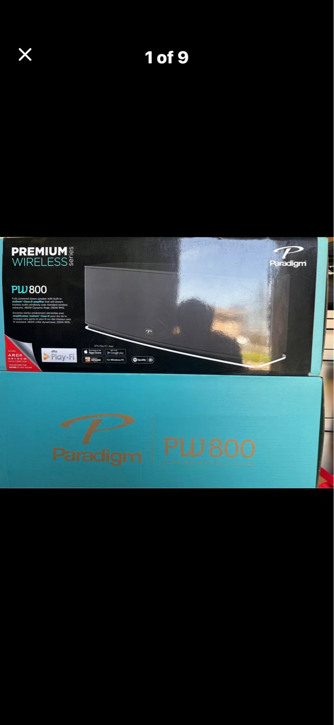 Paradigm PW 800 Premium Wireless Speaker