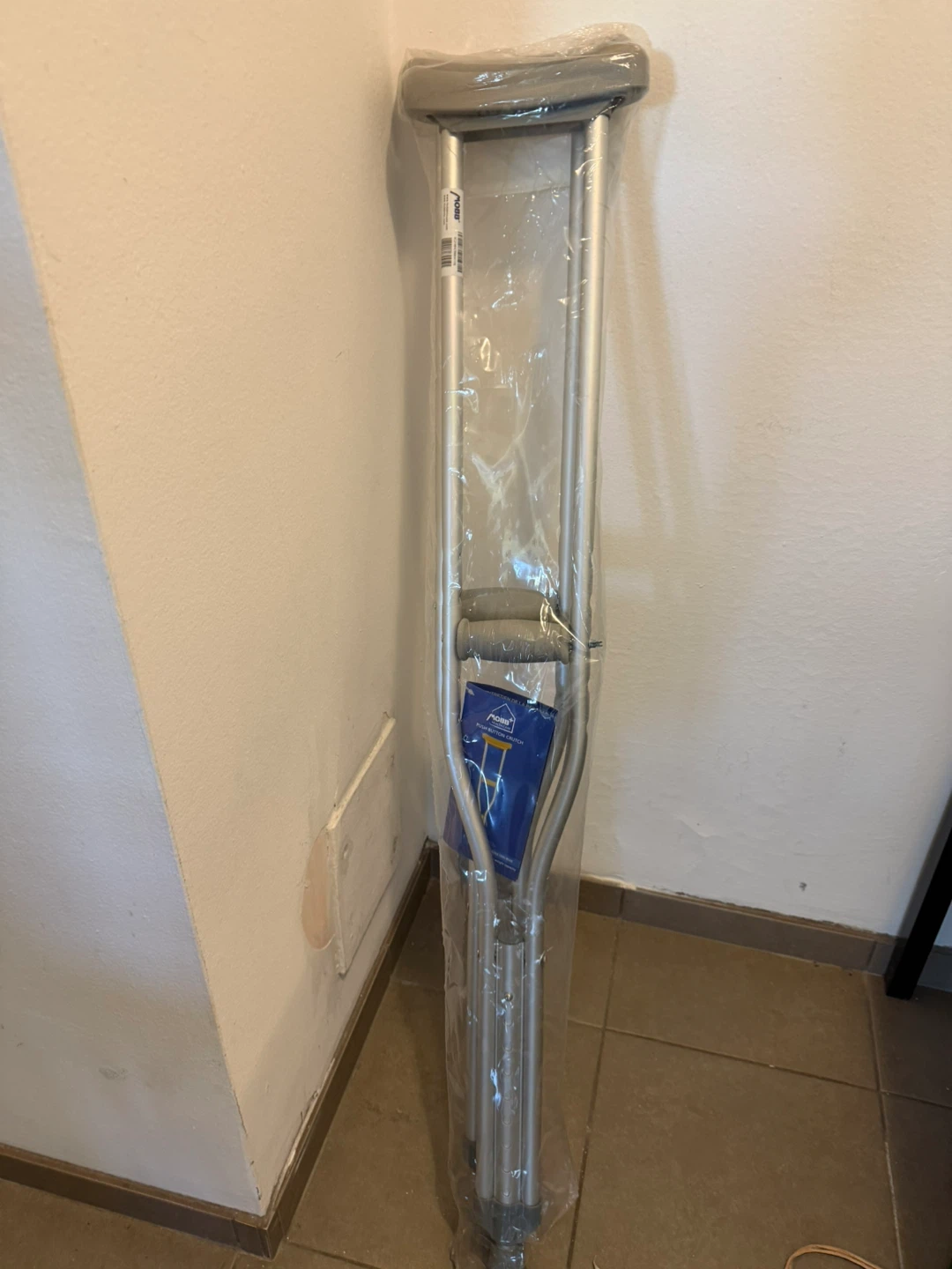 Brand New MOBB+ Push Button Medium Crutches (Pair) - 45" Tall - photo 3