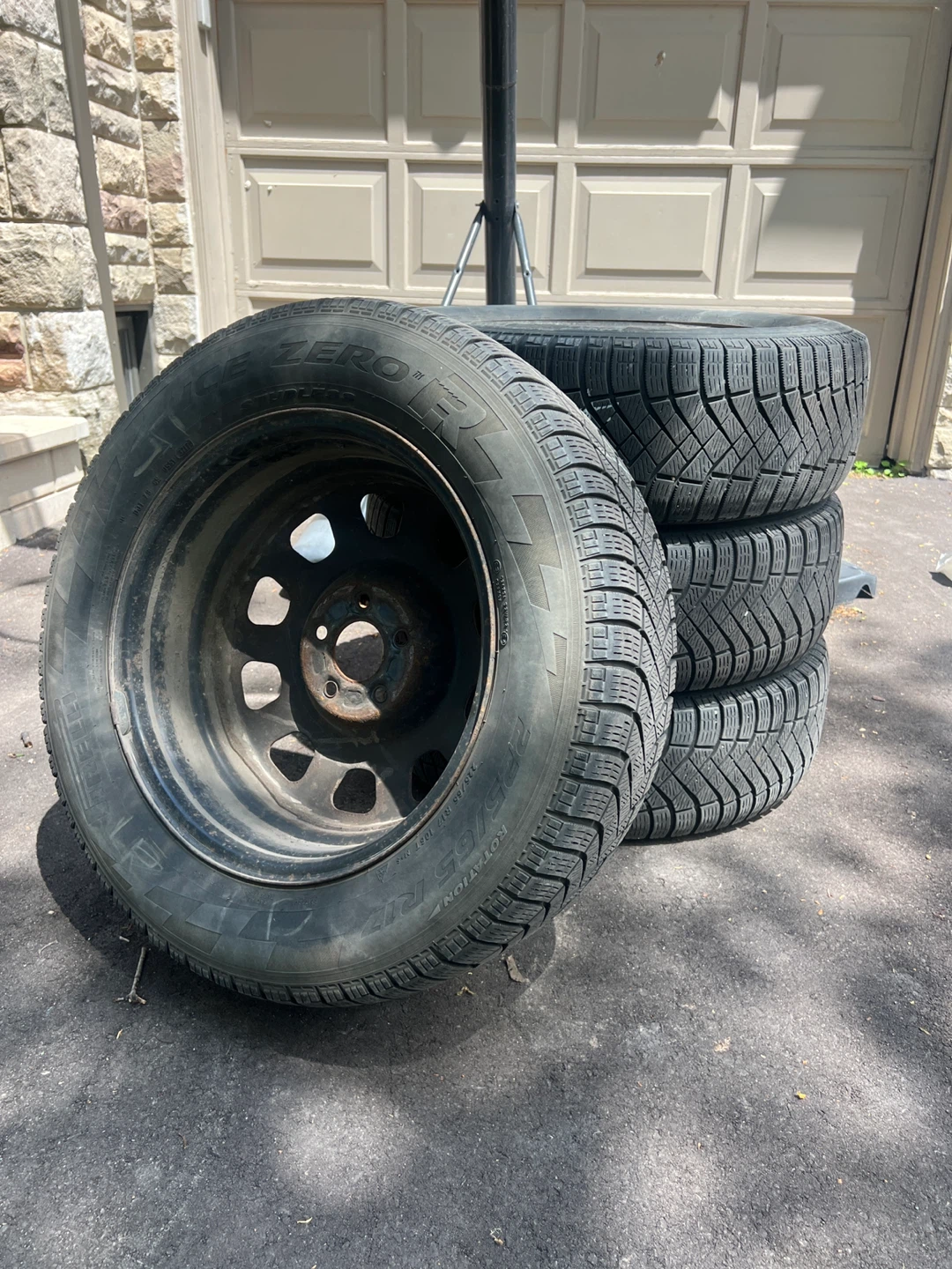 4 x ICE ZERO Winter Tires with Rims 225/65 R17 - photo 2