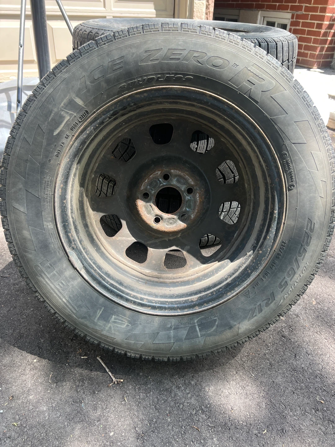 4 x ICE ZERO Winter Tires with Rims 225/65 R17 - photo 5