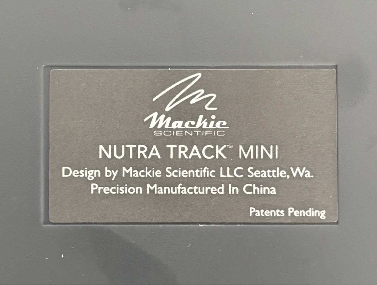 Mackie NutraTrack Mini Nutrition Scale & Food Analyzer - photo 5