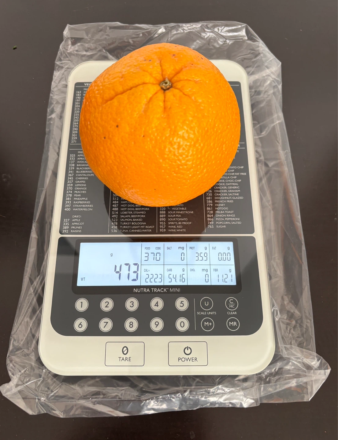 Mackie NutraTrack Mini Nutrition Scale & Food Analyzer - photo 4