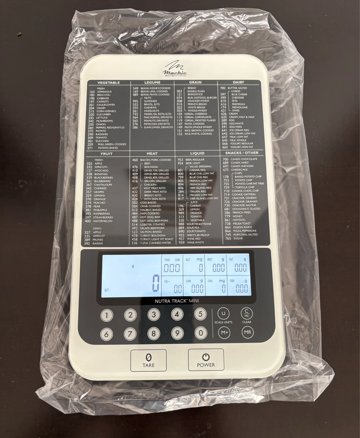 Mackie NutraTrack Mini Nutrition Scale & Food Analyzer - photo 3